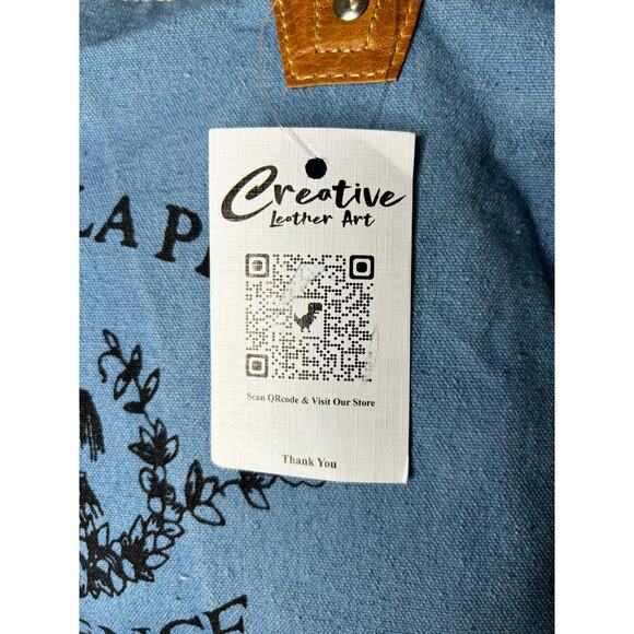 Women's NWT Canvas Tote Bag - Picture 6 of 6